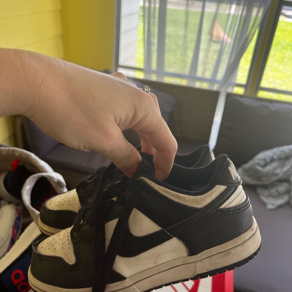 Nike panda dunks size 11y sneakers